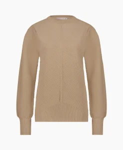 Dames Studio Anneloes Truien*Pullover Erika Rib Zand