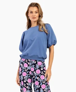 Dames Studio Anneloes Truien*Pullover Claartje Puff Sweater Jeans