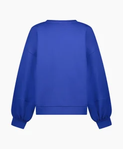 Dames Studio Anneloes Truien*Pullover Sem Sports Sweater Blauw