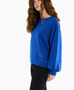 Dames Studio Anneloes Truien*Pullover Sem Sports Sweater Blauw