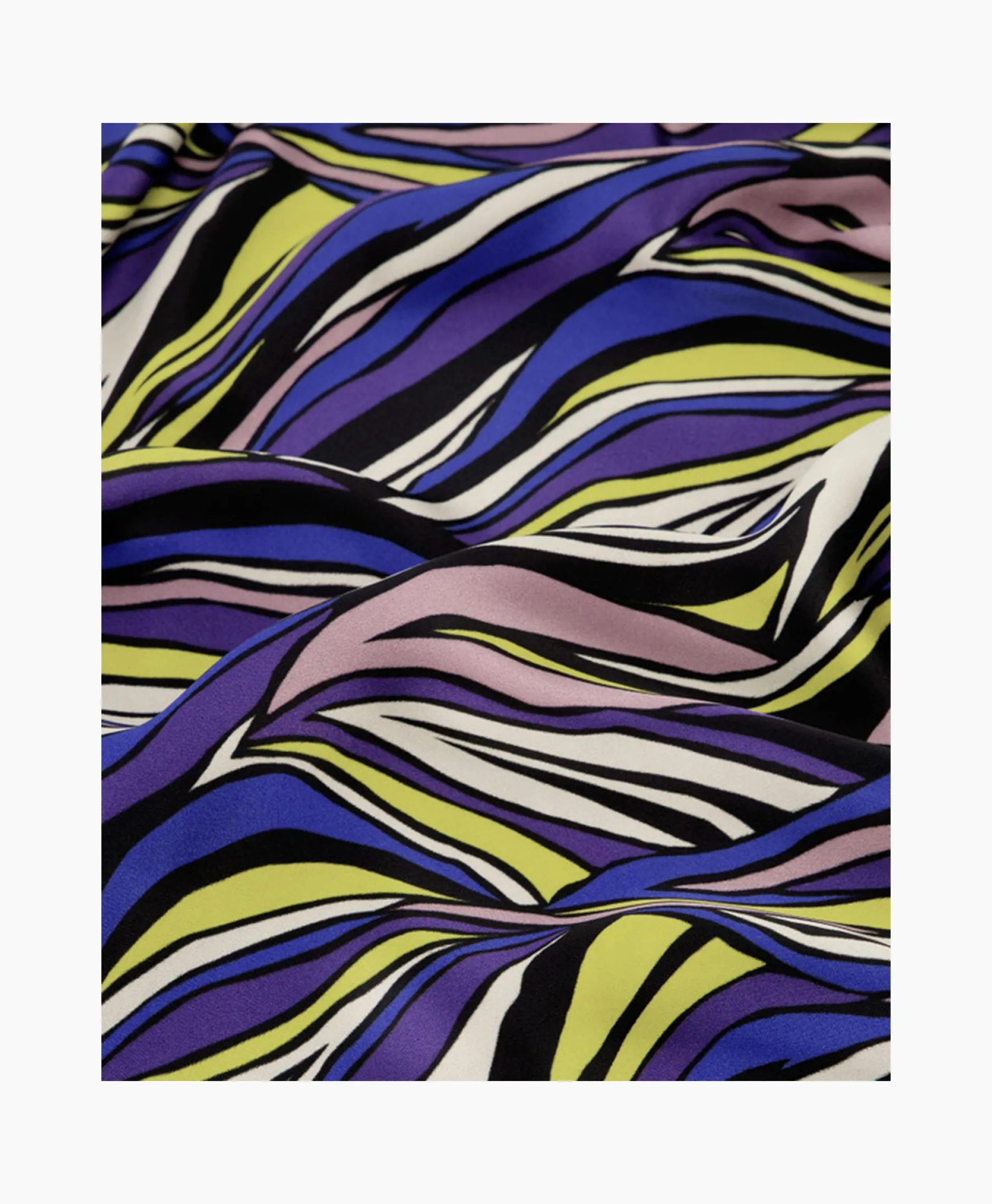 Dames Studio Anneloes Sjaals*Sneaker Bodil Satin Scarf Groen