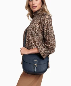 Dames Studio Anneloes Tassen*Sneaker Crossbag Sa Solid Donker Blauw