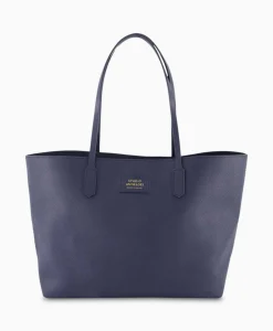 Dames Studio Anneloes Tassen*Sneaker Shopper Sa Solid Donker Blauw