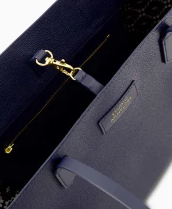 Dames Studio Anneloes Tassen*Sneaker Shopper Sa Solid Donker Blauw