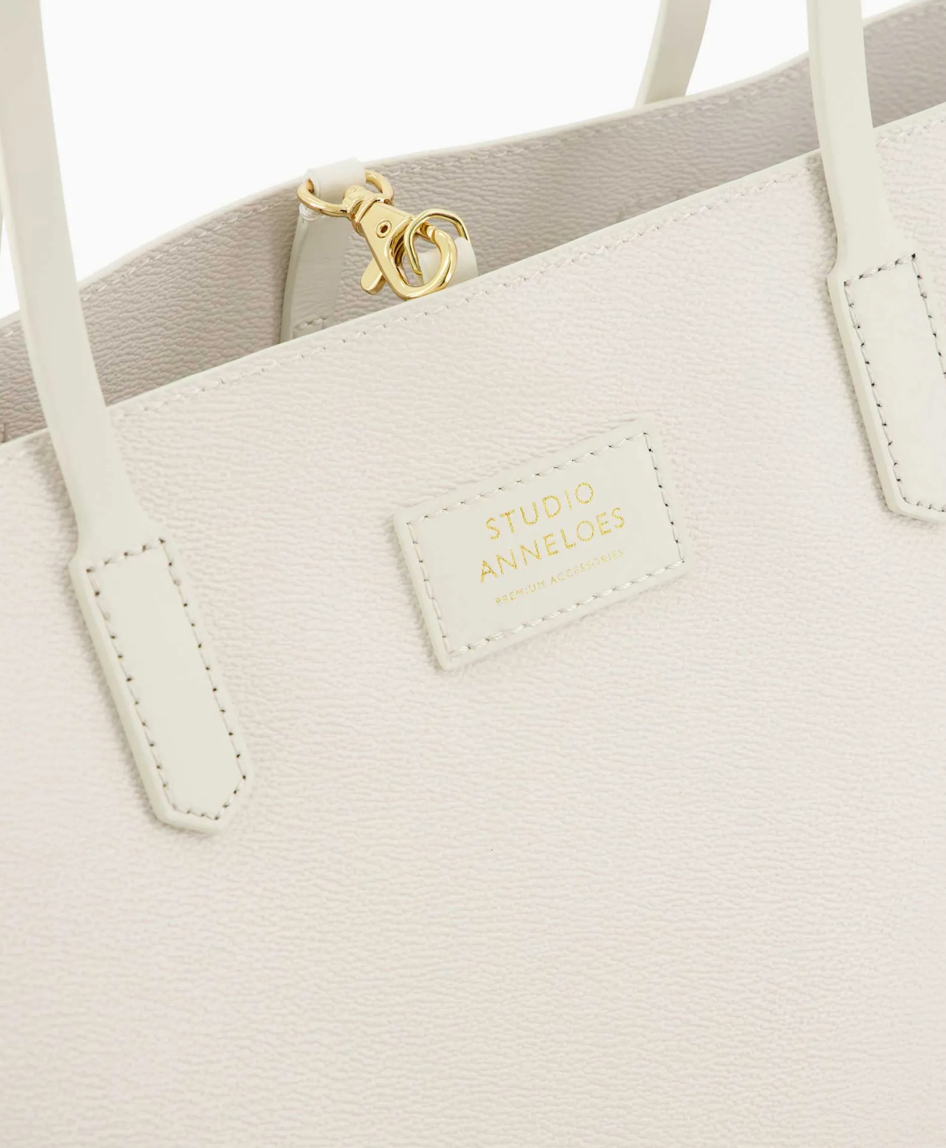Dames Studio Anneloes Tassen*Tas Shopper Sa Solid Off White