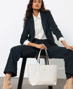 Dames Studio Anneloes Tassen*Tas Shopper Sa Solid Off White
