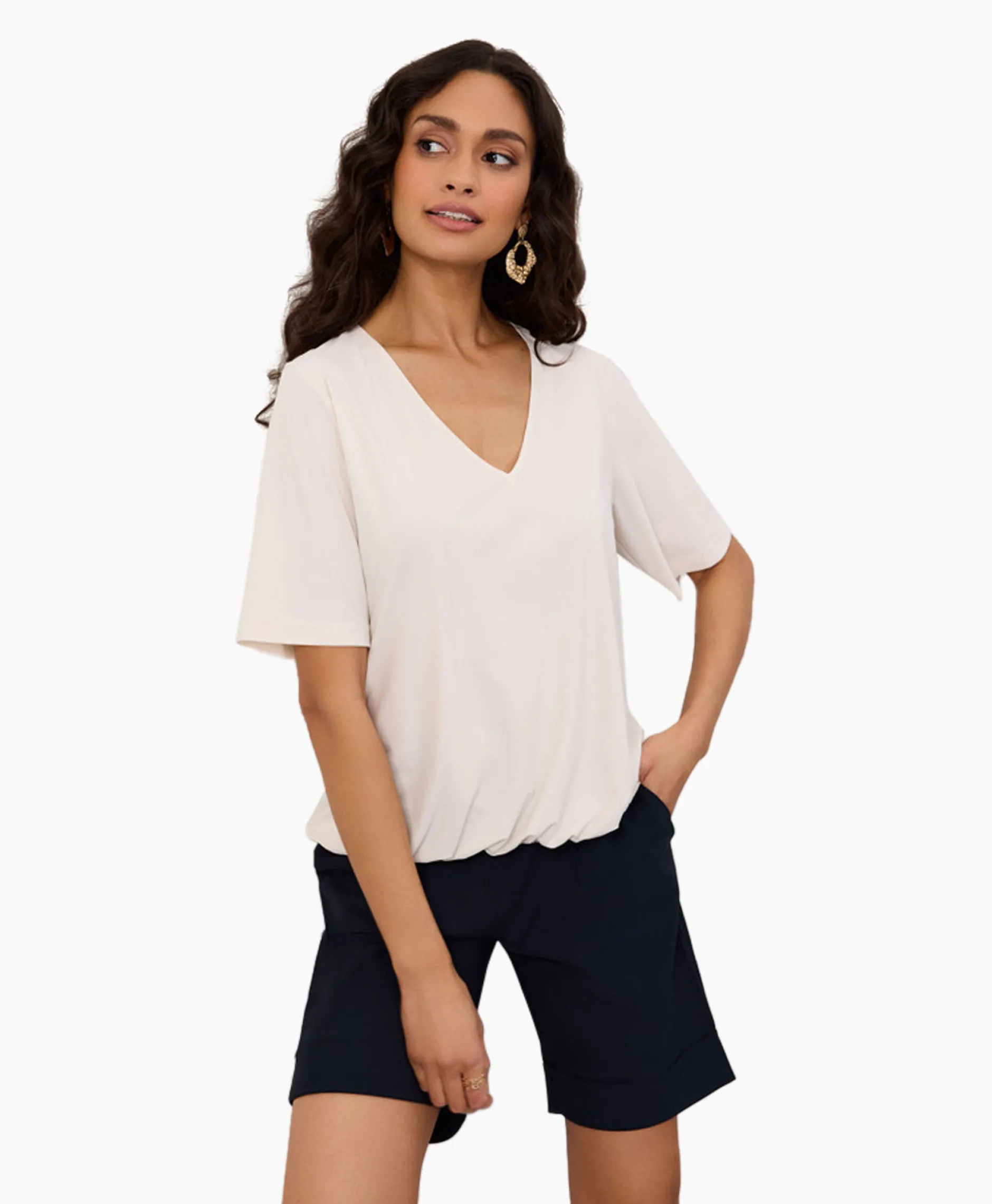 Dames Studio Anneloes T-Shirts & Tops*Top & T-Shirt Vicky Shirt Off White