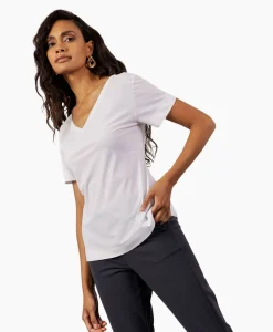 Dames Studio Anneloes T-Shirts & Tops*Top & T-Shirt Roller Shirt Wit