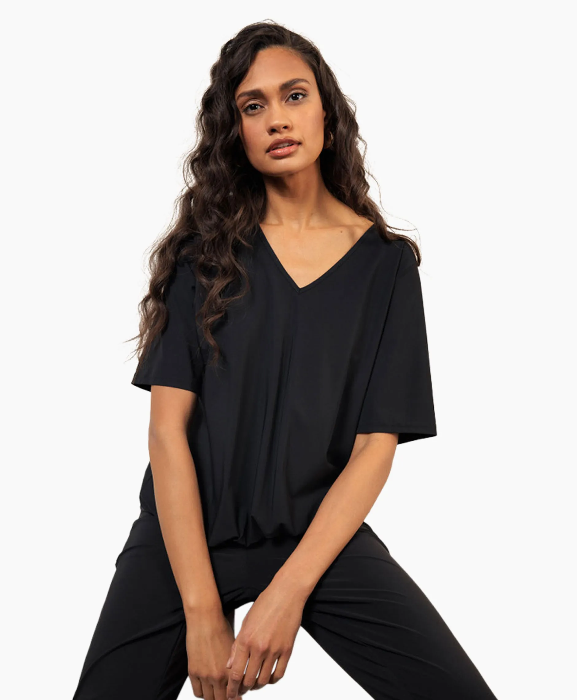 Dames Studio Anneloes T-Shirts & Tops*Top & T-Shirt Vicky Shirt Zwart Dessin