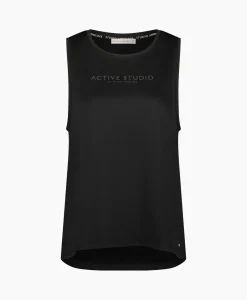 Dames Studio Anneloes T-Shirts & Tops*Top Elza Sport Zwart Dessin