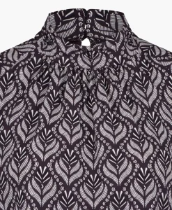 Dames Studio Anneloes T-Shirts & Tops*Top Lysanne Wallpaper Bruin