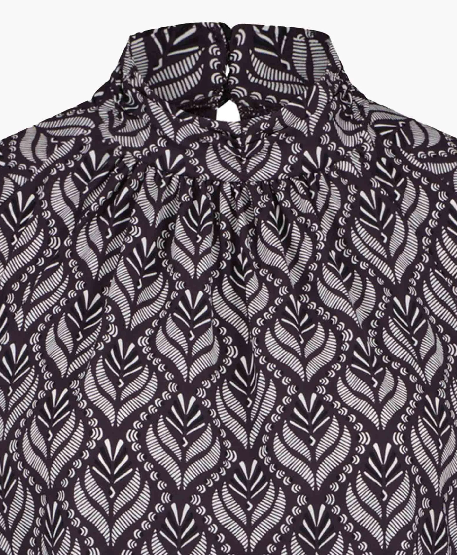 Dames Studio Anneloes T-Shirts & Tops*Top Lysanne Wallpaper Bruin