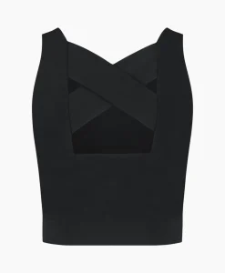 Dames Studio Anneloes T-Shirts & Tops*Top Sa Sport Bh Zwart Dessin