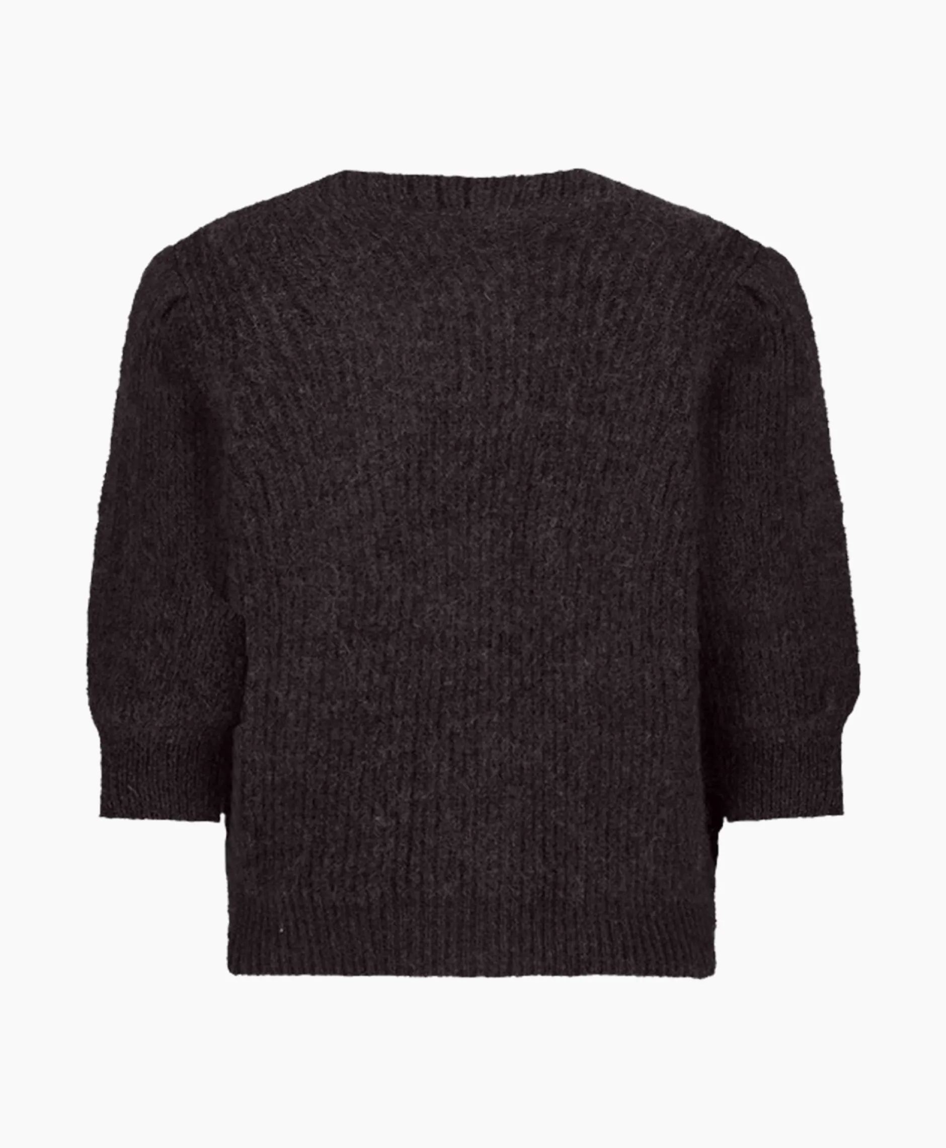 Dames Studio Anneloes Vesten*Vest Mandy Mohair Cardigan Bruin