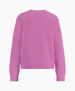 Dames Studio Anneloes Vesten*Vest Olivian Soft Cardigan Lila