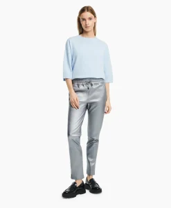 Dames Studioar By Arma Broeken*Pantalon Naomi Stretch Plonge Zilver