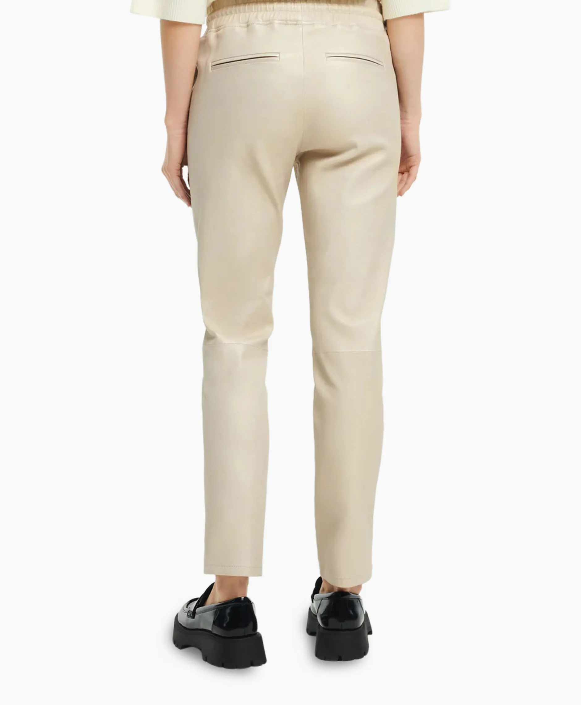 Dames Studioar By Arma Broeken*Pantalon Naomi Stretch Plonge Licht Grijs