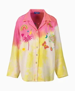 Dames Susanna Blu Blouses*Blouse Gardenia Gb11 Geel