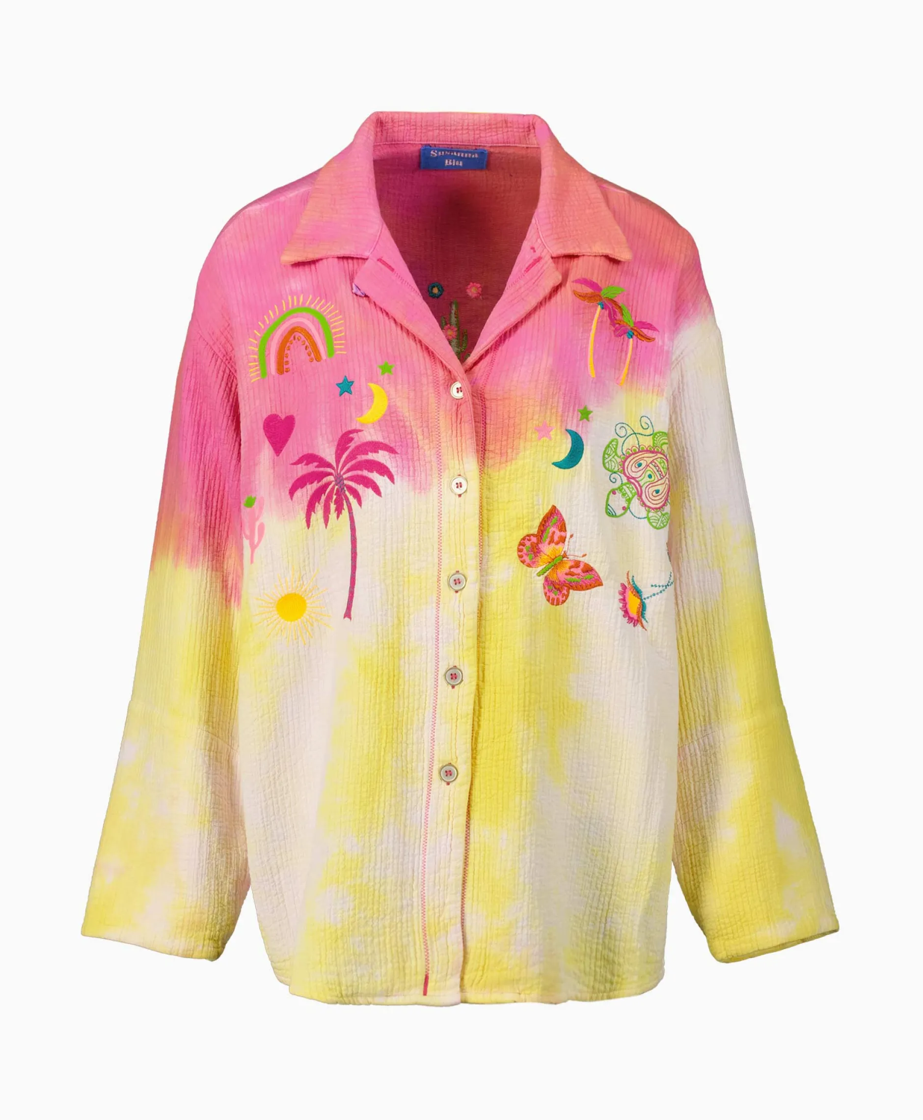 Dames Susanna Blu Blouses*Blouse Gardenia Gb11 Geel