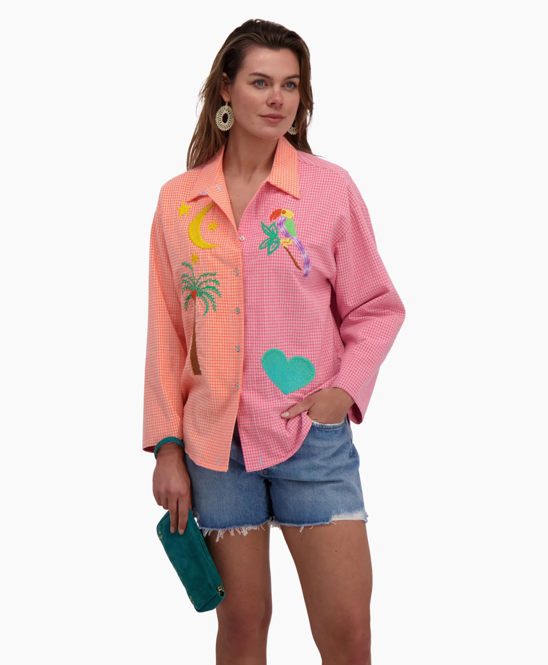 Dames Susanna Blu Blouses*Blouse Gardenia Gb3 Pink