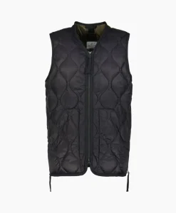 Heren Taion Jassen*Bodywarmer Military V Neck Zwart