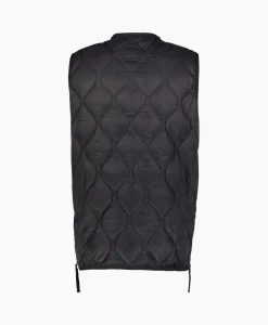 Heren Taion Jassen*Bodywarmer Military V Neck Zwart