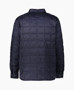 Heren Taion Jassen*Jack W-Pocket Down Shirts Donker Blauw
