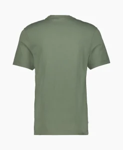 Heren Tenue. T-Shirts*T-Shirt Korte Mouw John Pocket Tee Groen