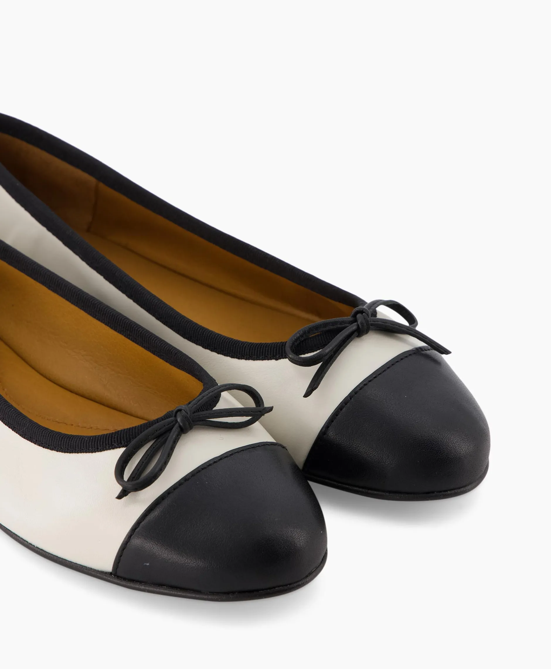 Dames Toral Instappers*Ballerina Tl-Emille Zwart