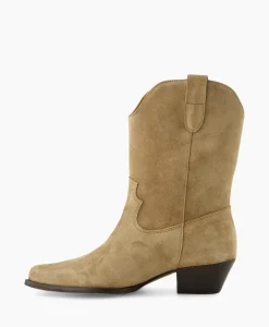 Dames Toral Laarzen*Cowboylaars Single Beige