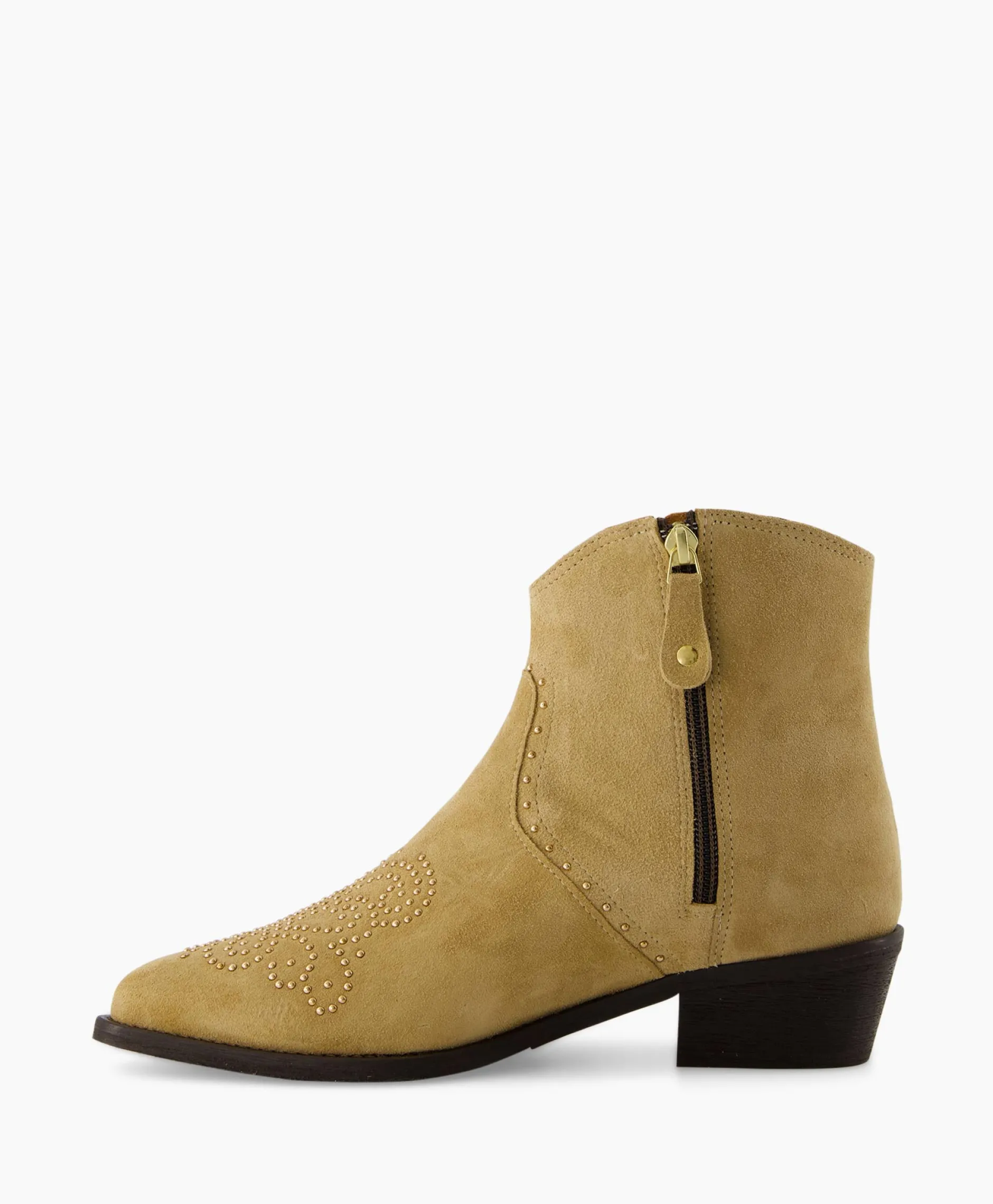 Dames Toral Laarzen*Cowboylaars Tl-Laeticia Beige