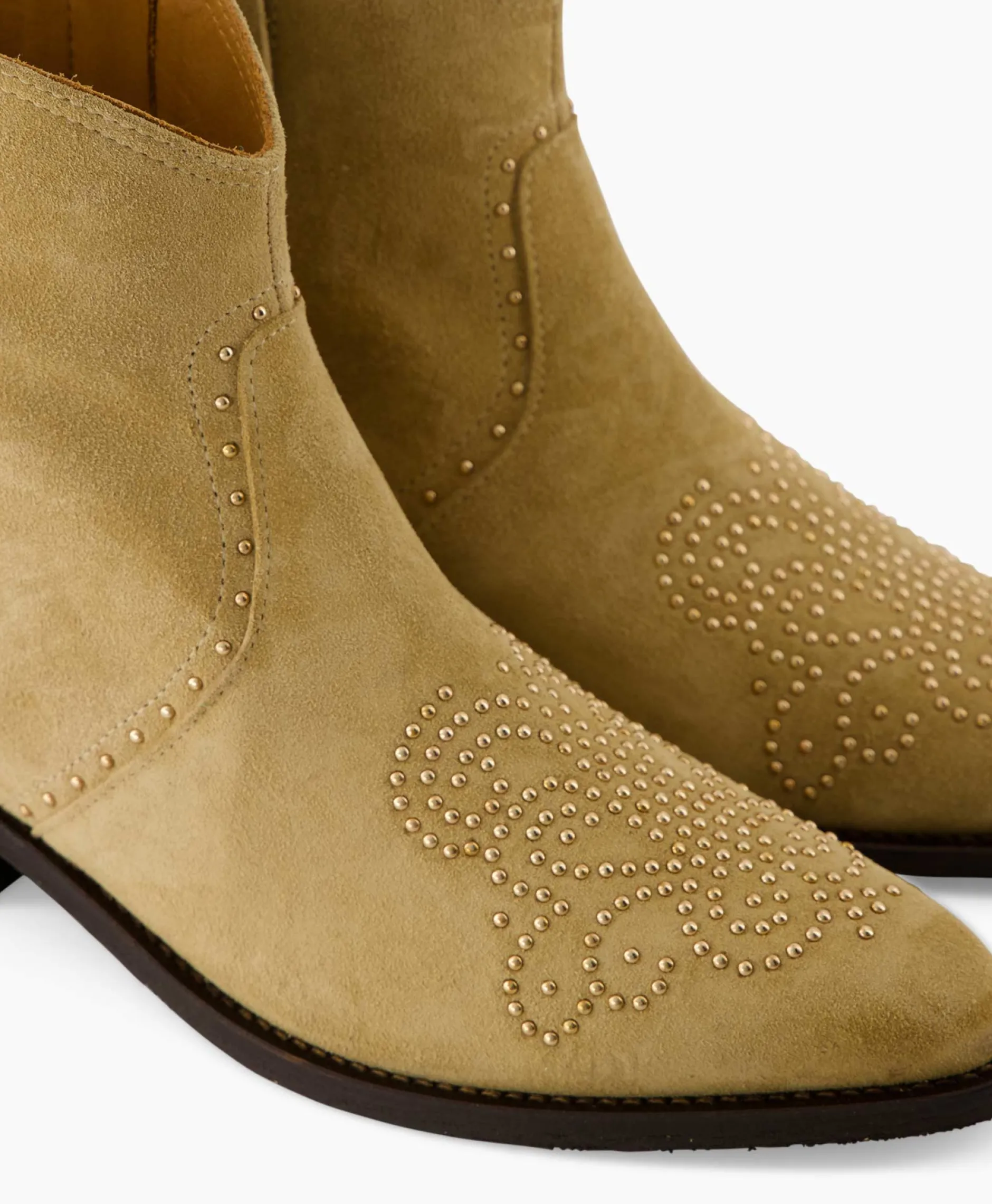 Dames Toral Laarzen*Cowboylaars Tl-Laeticia Beige