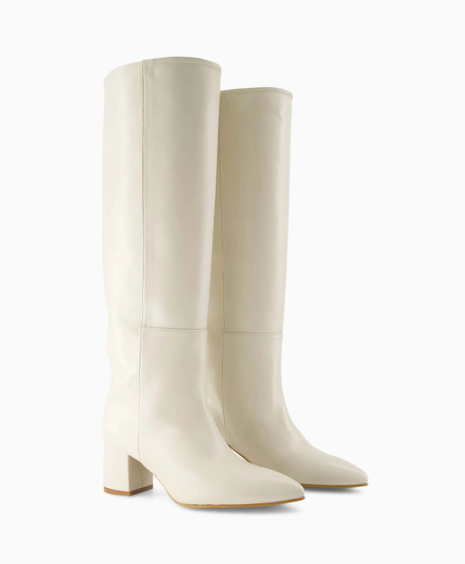 Dames Toral Laarzen*Lange Laars Tl-12776 Wit