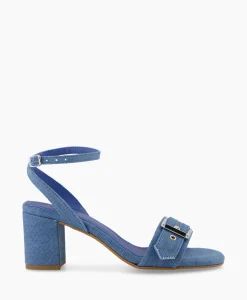 Dames Toral Sandalen*Sandaal Met Hak Tl-Melissa Licht Blauw