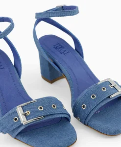 Dames Toral Sandalen*Sandaal Met Hak Tl-Melissa Licht Blauw