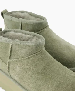 Dames Ugg Laarzen*Enkellaars W Classic Ultra Mini Platform Groen