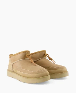Dames Ugg Laarzen*Enkellaars W Ultra Mini Crafted Regenerate Beige