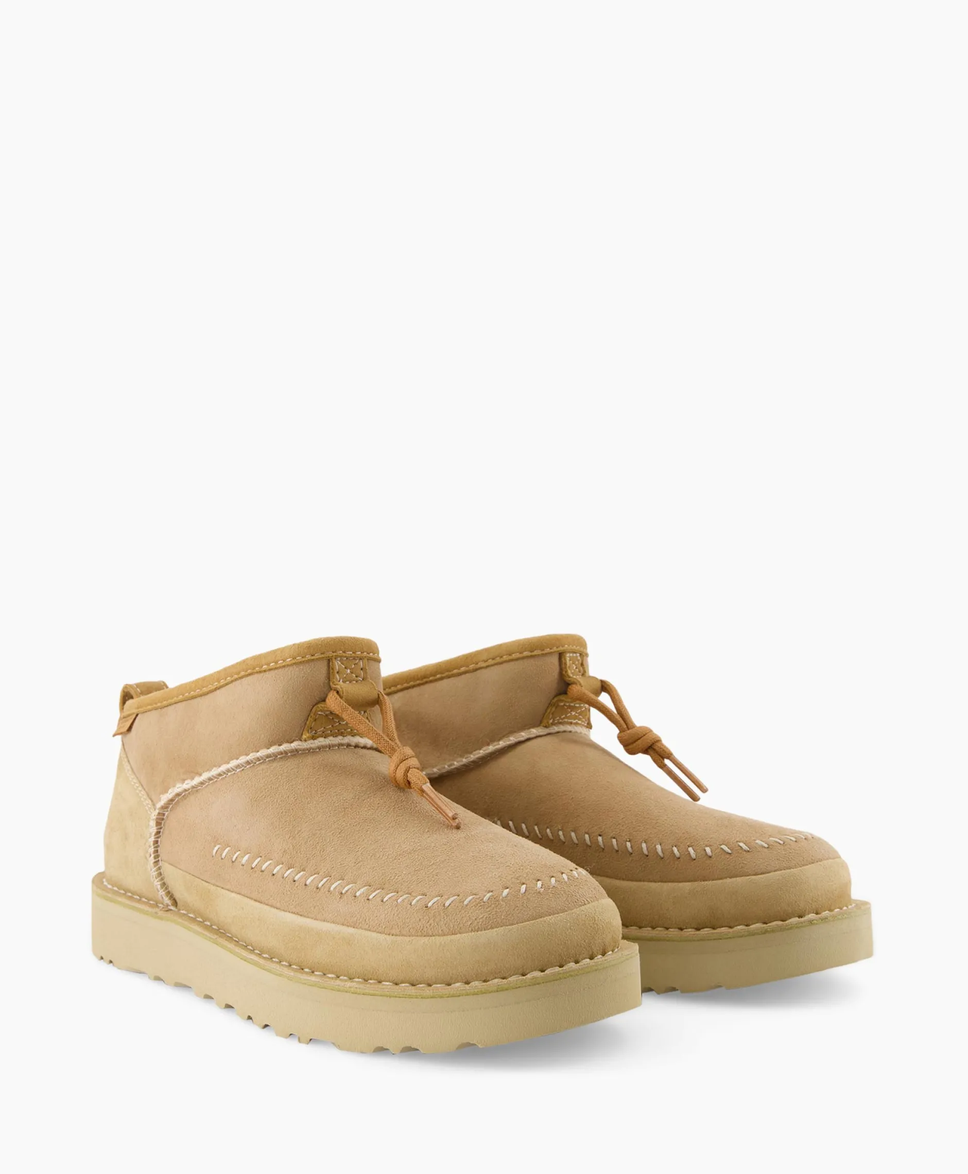 Dames Ugg Laarzen*Enkellaars W Ultra Mini Crafted Regenerate Beige