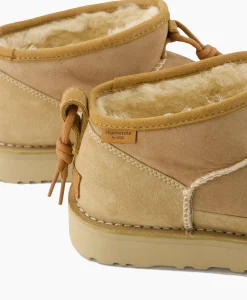 Dames Ugg Laarzen*Enkellaars W Ultra Mini Crafted Regenerate Beige