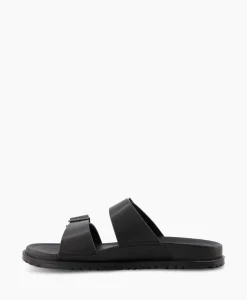 Heren Ugg Sandalen*Sandaal Wainscott Buckle Slide Black Jeans