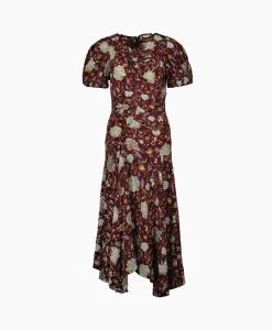 Dames Ulla Johnson Jurken*Maxi Jurk Heleen Bordeaux