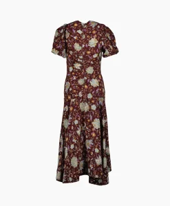 Dames Ulla Johnson Jurken*Maxi Jurk Heleen Bordeaux