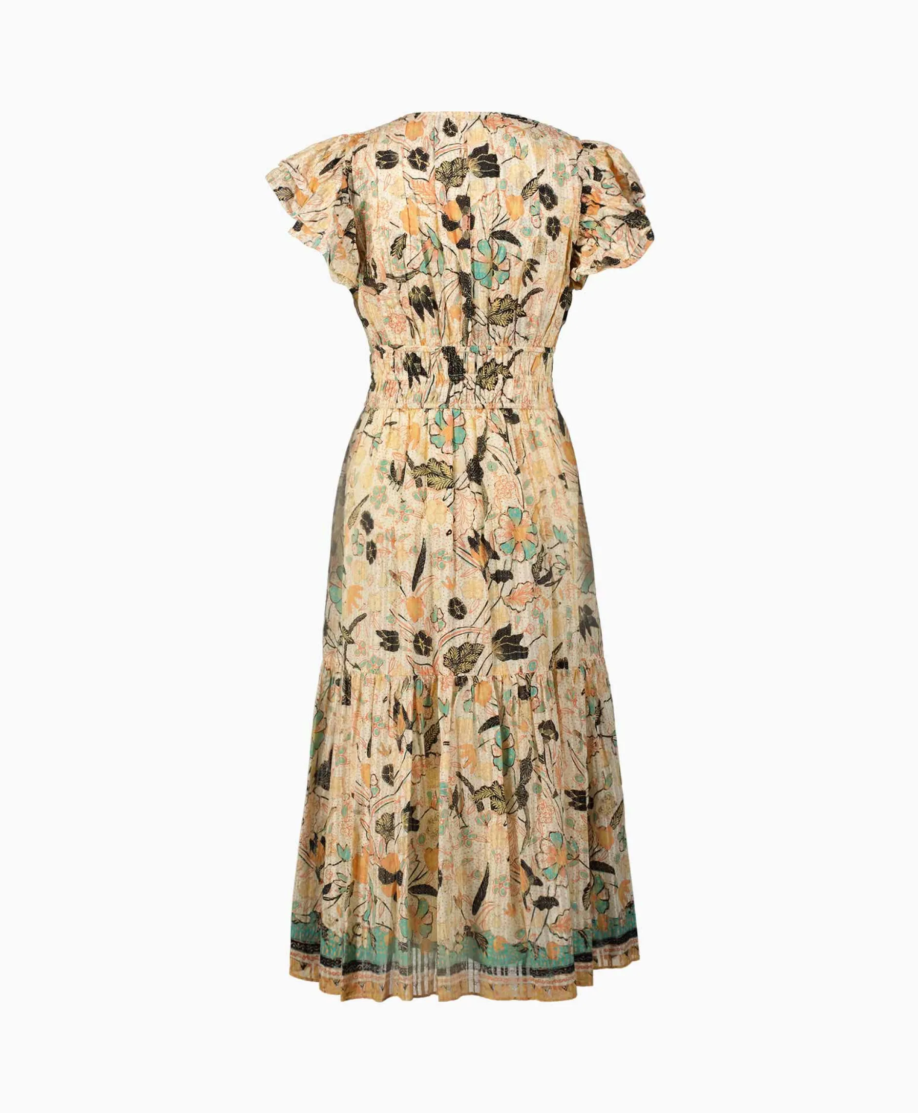 Dames Ulla Johnson Jurken*Midi Jurk Angelica Ecru