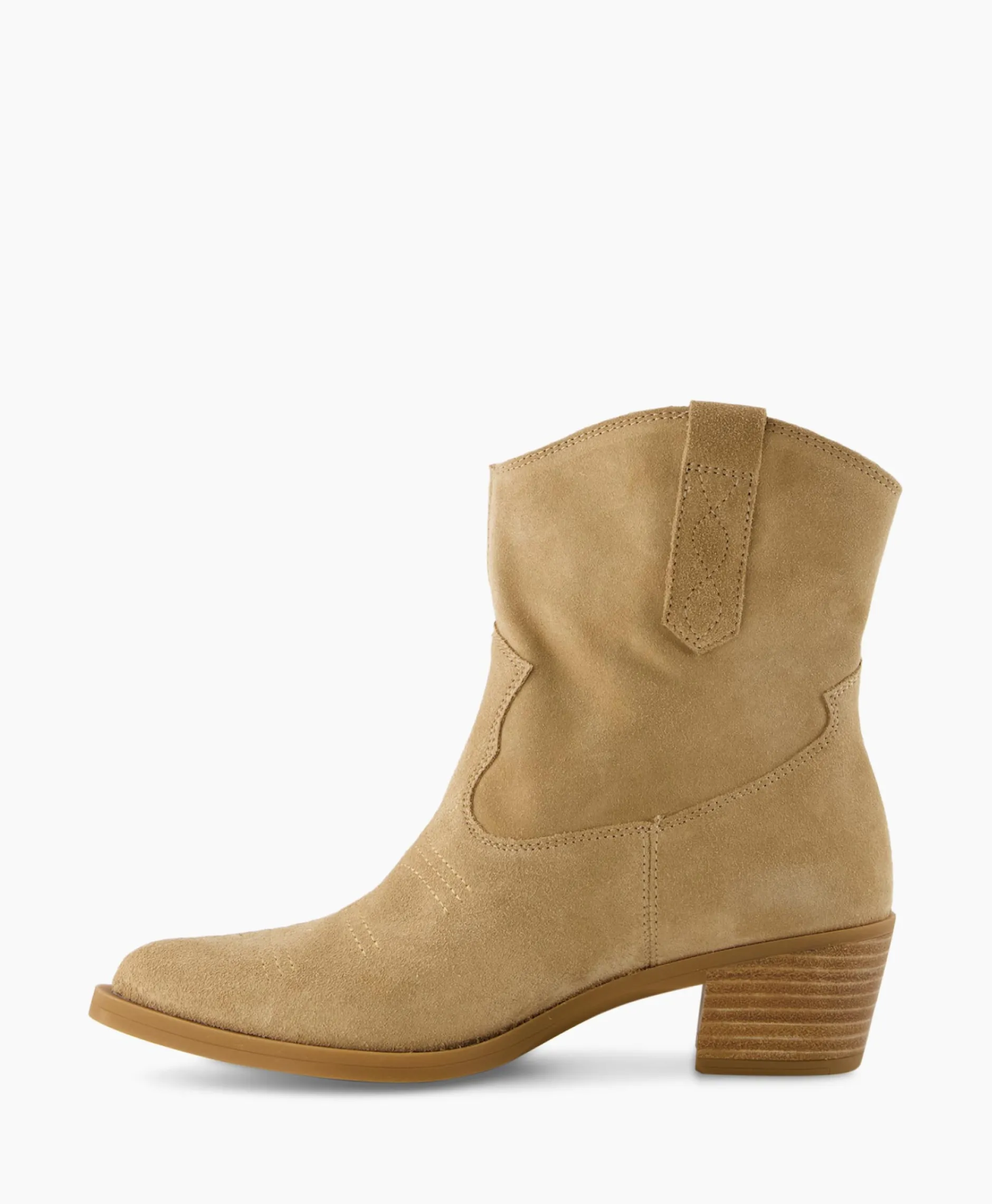 Dames Unisa Laarzen*Enkellaars Gwen_Bs Beige