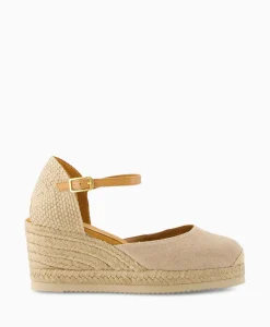 Dames Unisa Sandalen*Sandaal Met Hak Caceres_Ecl Beige