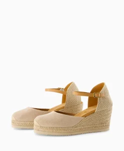 Dames Unisa Sandalen*Sandaal Met Hak Caceres_Ecl Beige