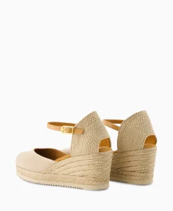 Dames Unisa Sandalen*Sandaal Met Hak Caceres_Ecl Beige