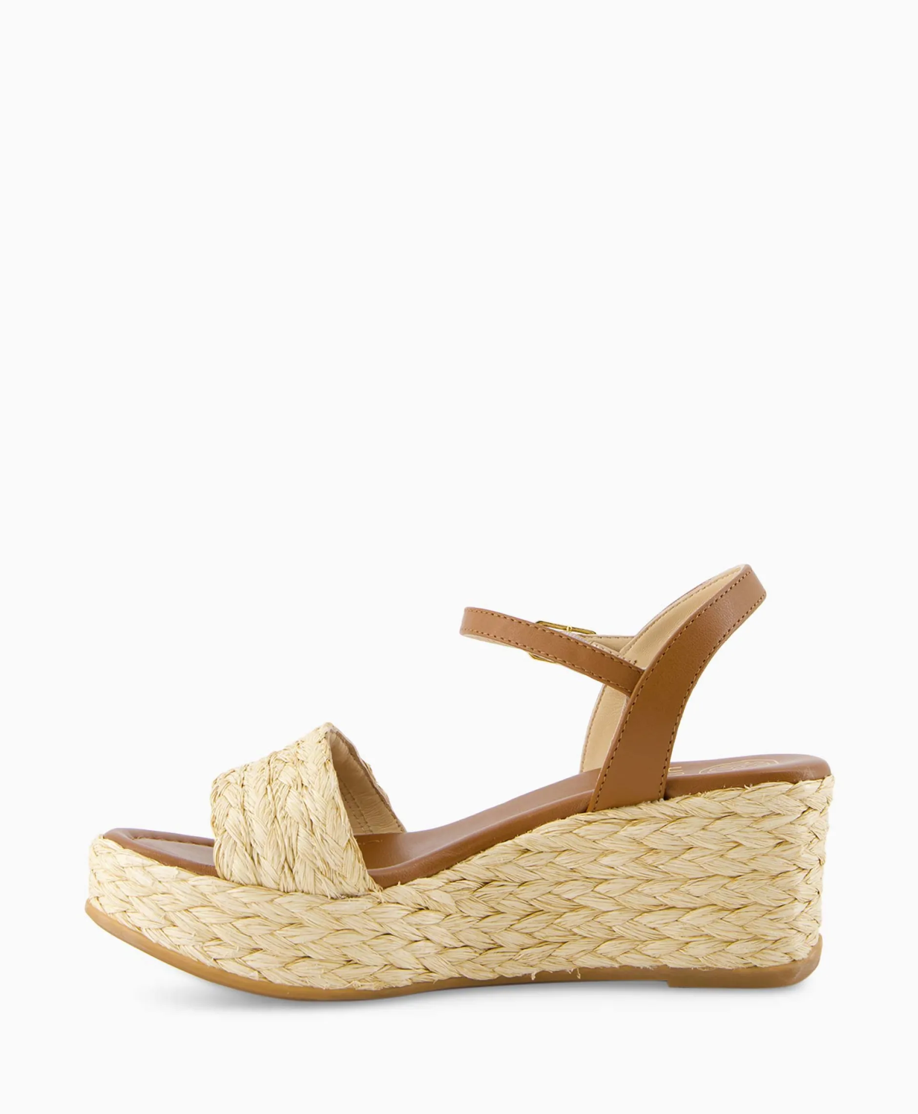 Dames Unisa Sandalen*Sandaal Met Hak Kebek_Mar Bruin