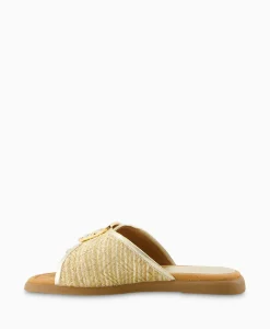 Dames Unisa Sandalen*Sandaal Zonder Hak Crayyu Goud