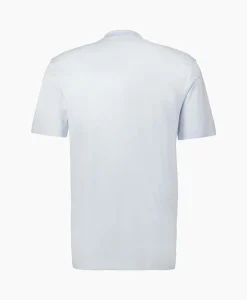 Heren Valenza T-Shirts*T-Shirt Interlock Supima Midden Blauw